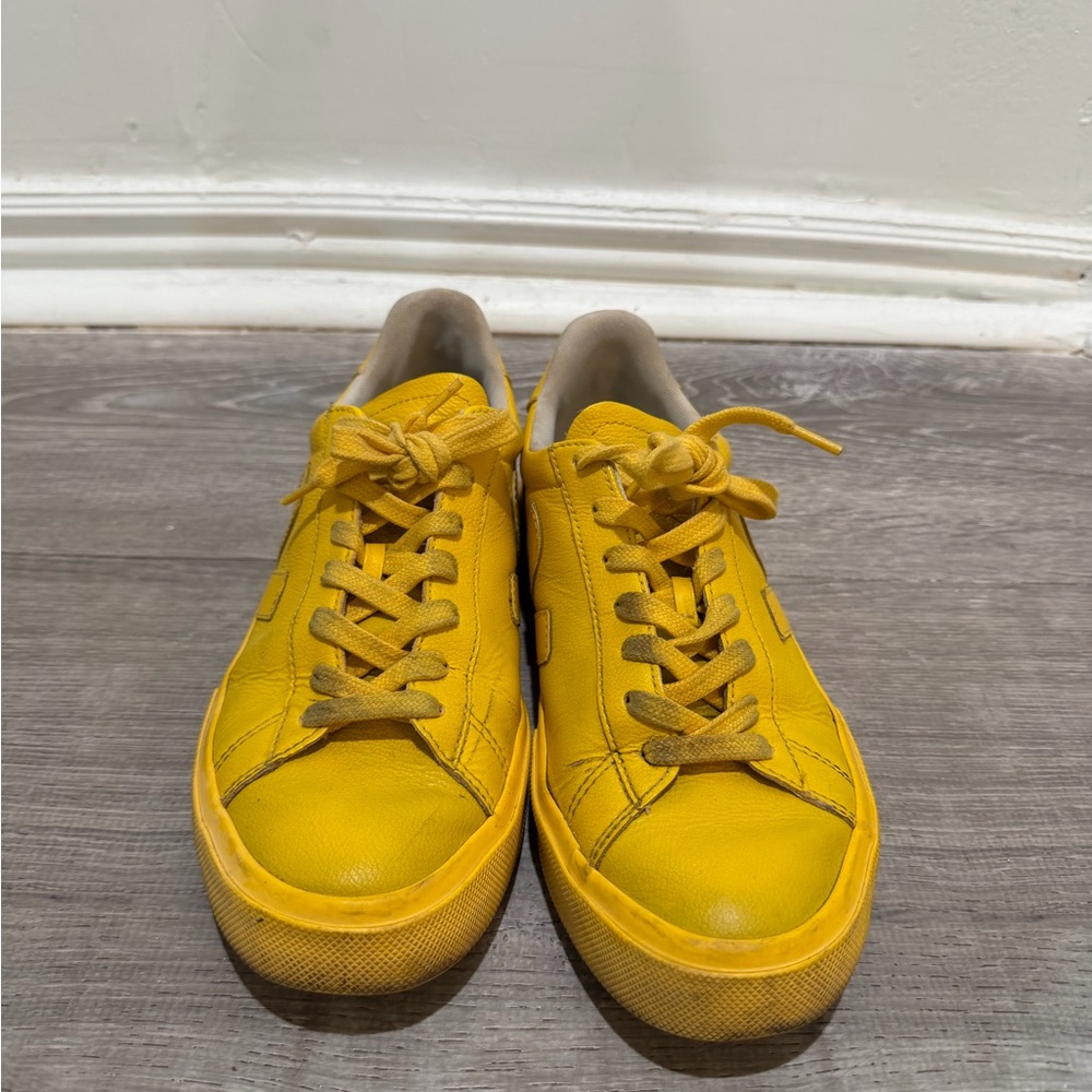Veja x Mansur Gavriel Campo Sneaker in Sunshine Yellow - Women's EU 39 - Picture 3 of 10
